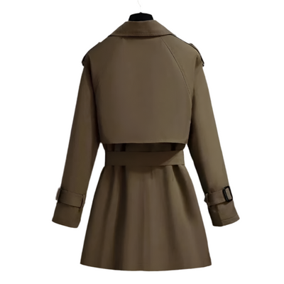 Women's short trench coat