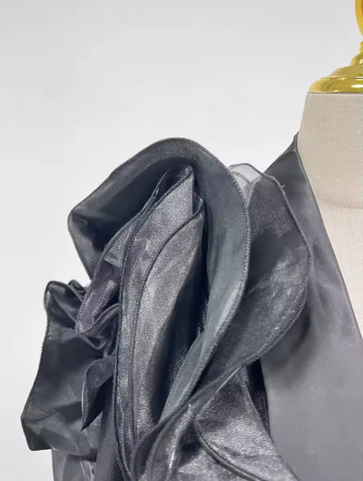 The Power Ruffle Blazer