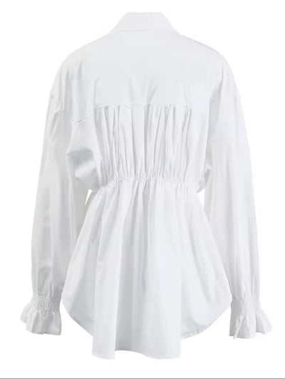 Fashion Color Block Blouse