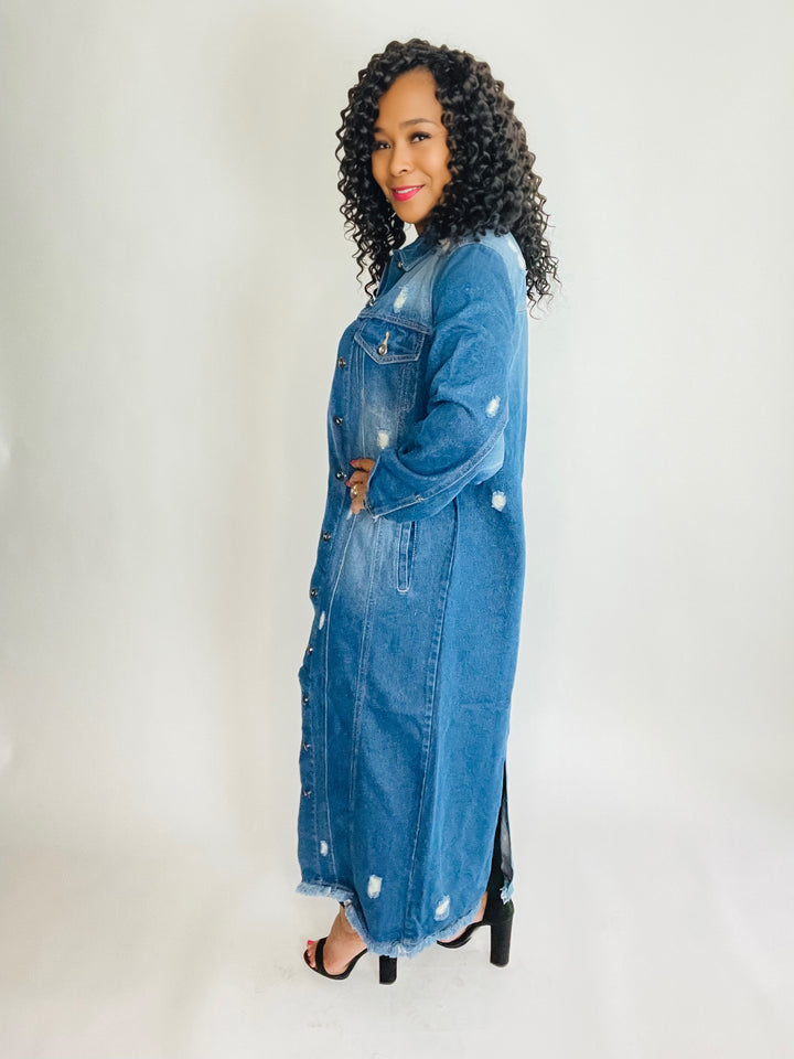 Long Denim Jacket