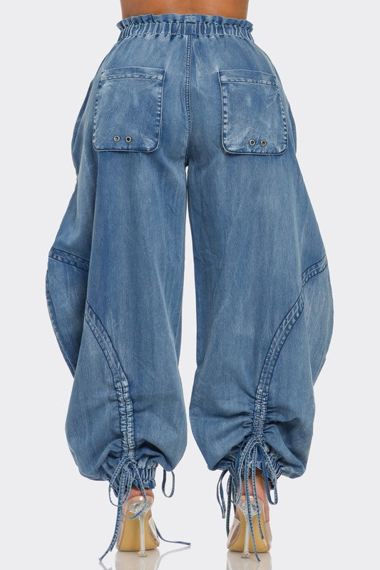 Just Name It Denim Cargo Pants