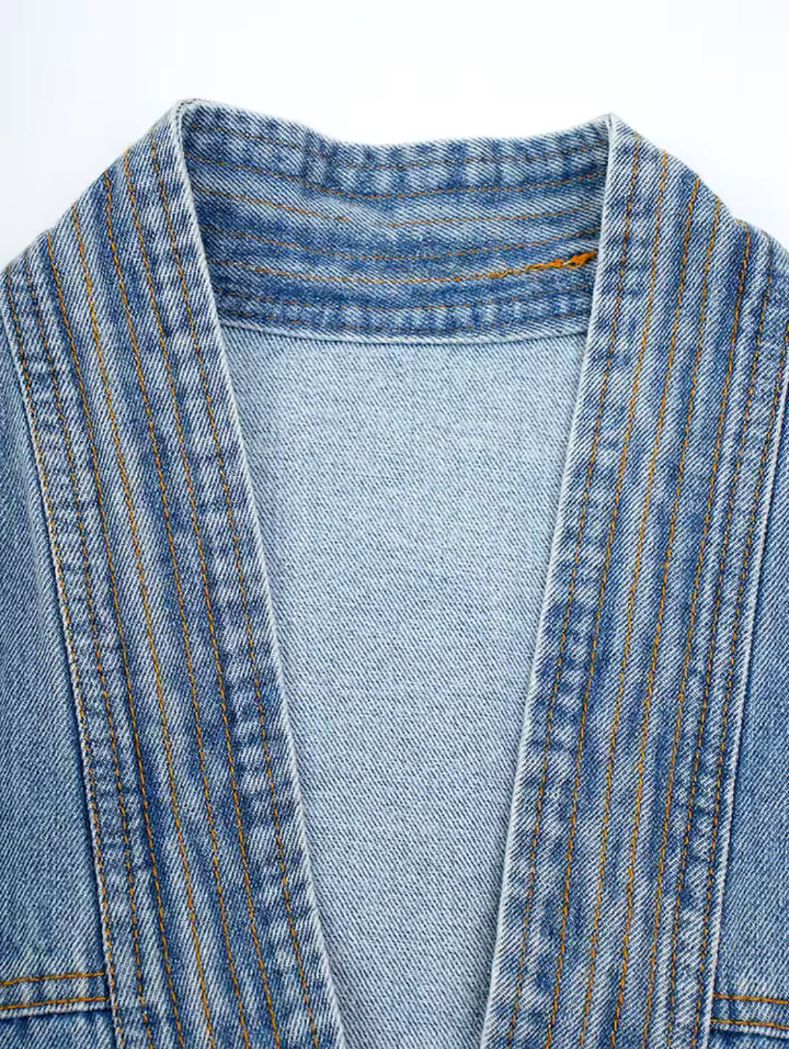 Ashanti Denim Knit Cardigan