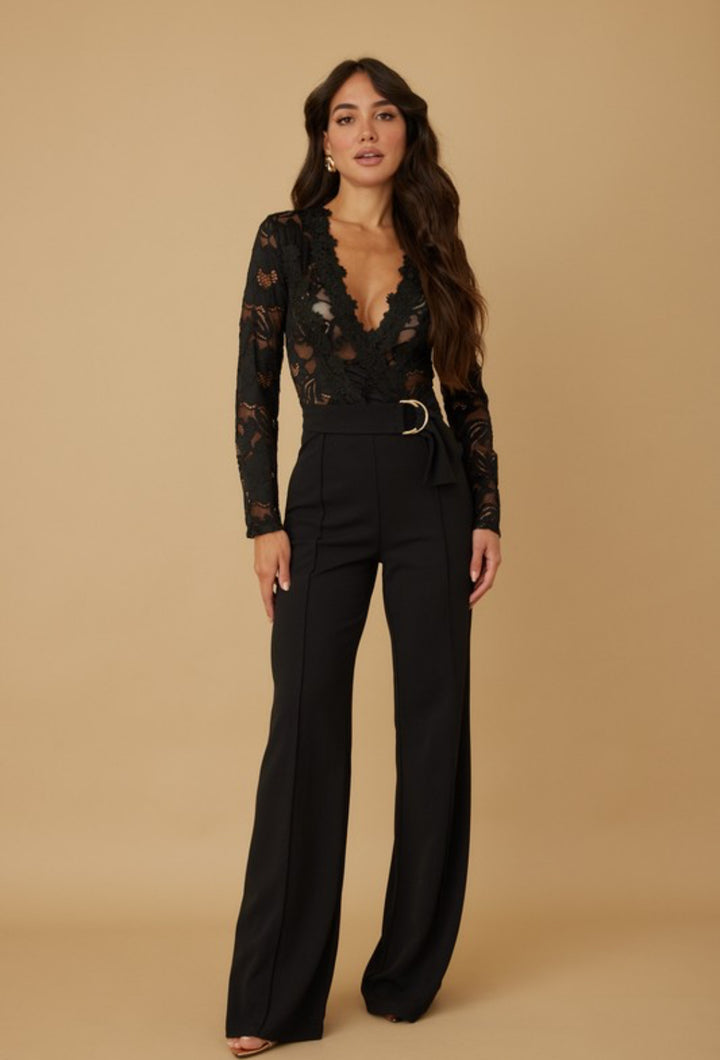 Lyla Lace Top Jumpsuit