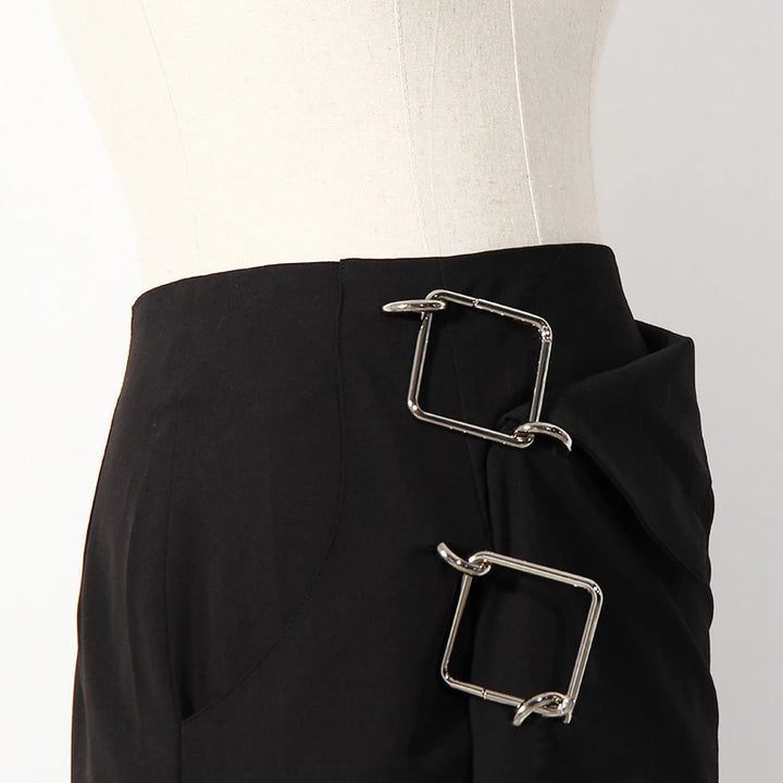 Rock With Me Asymmetrical Skirt