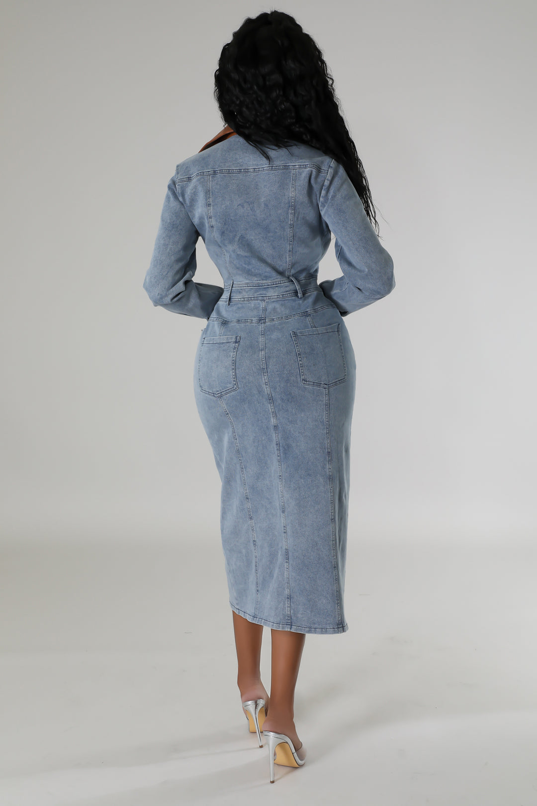 Denim Dream Midi Dress
