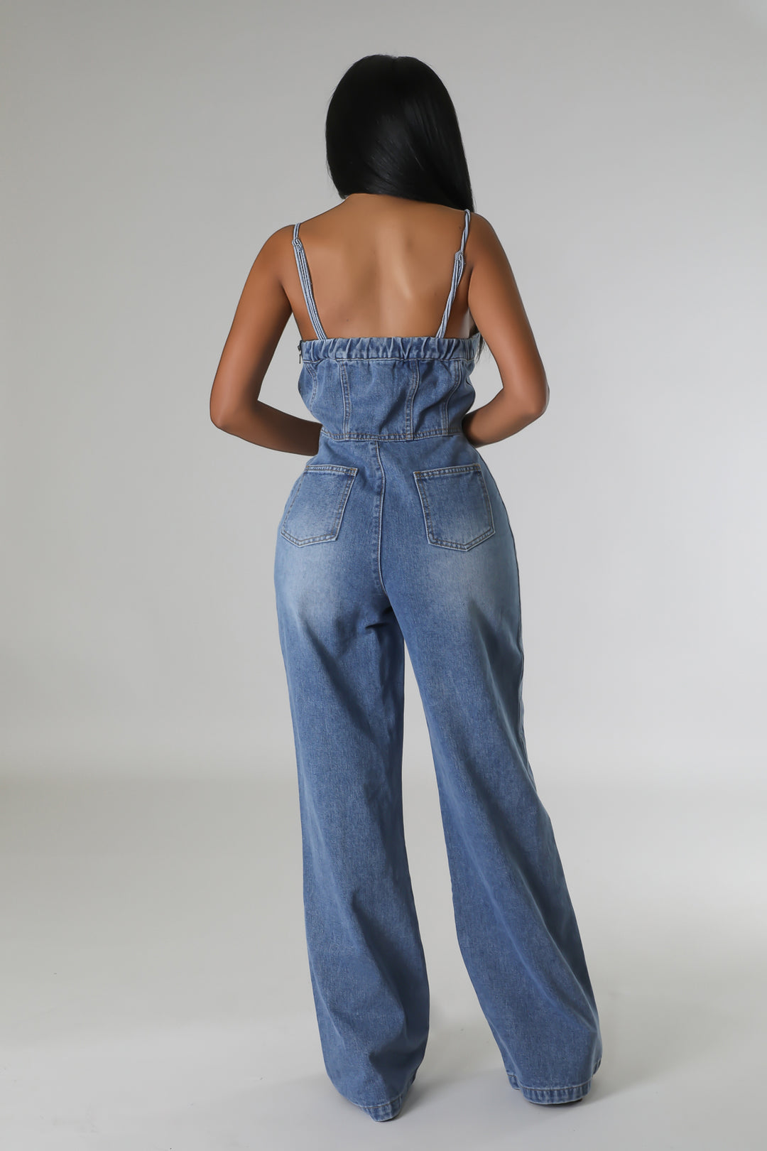 The Alexandra Denim Jumpsuit