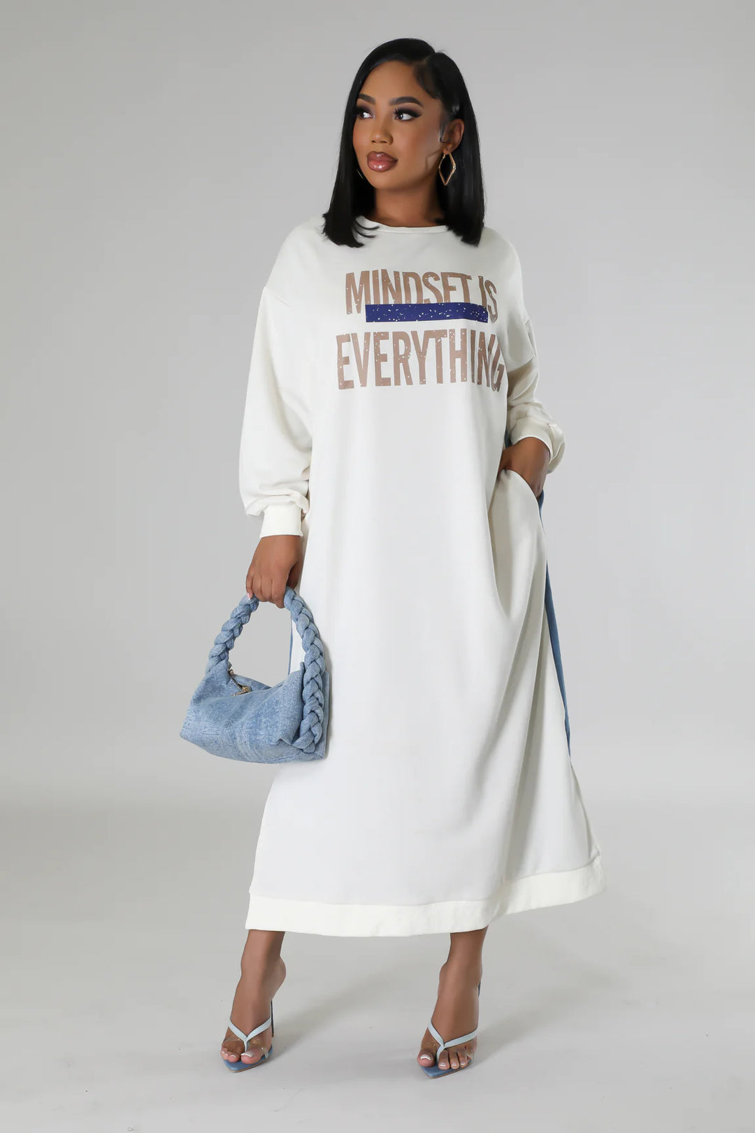 It's All About Your Mindset Casual Dress