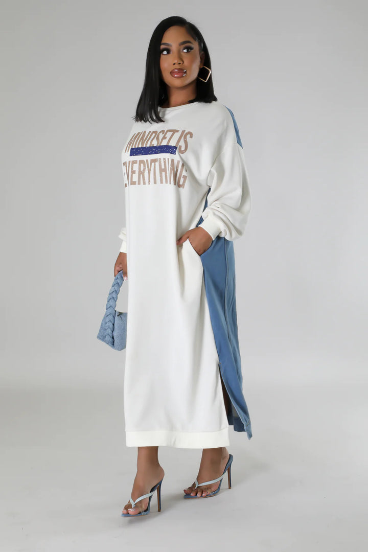 It's All About Your Mindset Casual Dress