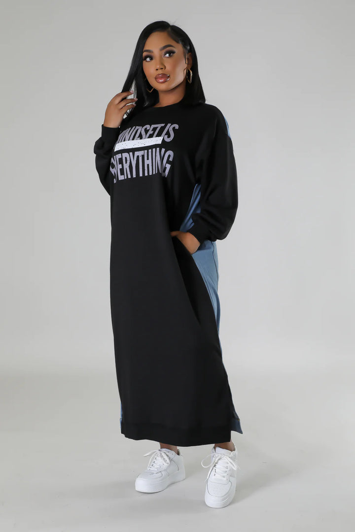It's All About Your Mindset Casual Dress