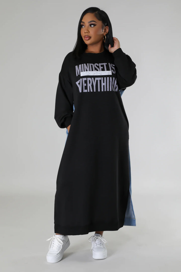 It's All About Your Mindset Casual Dress