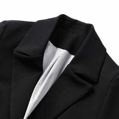 Power Play Color Block Blazer