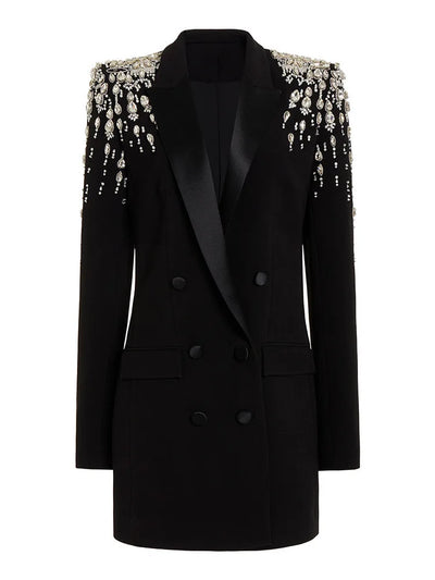 Jewel Rhinestone Blazer