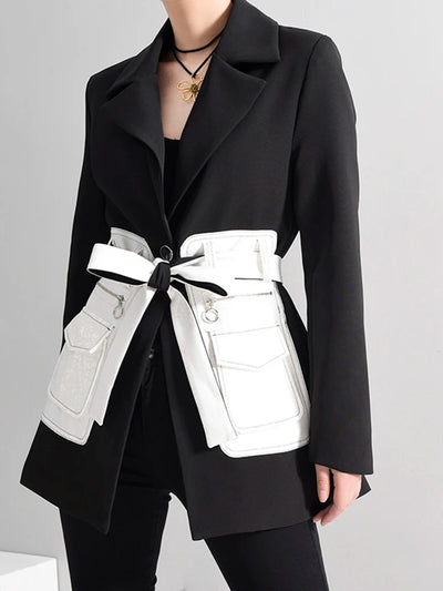 Power Play Color Block Blazer