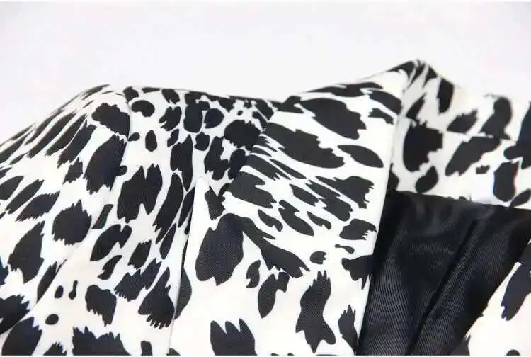 Rebel Leopard Vintage Blazer