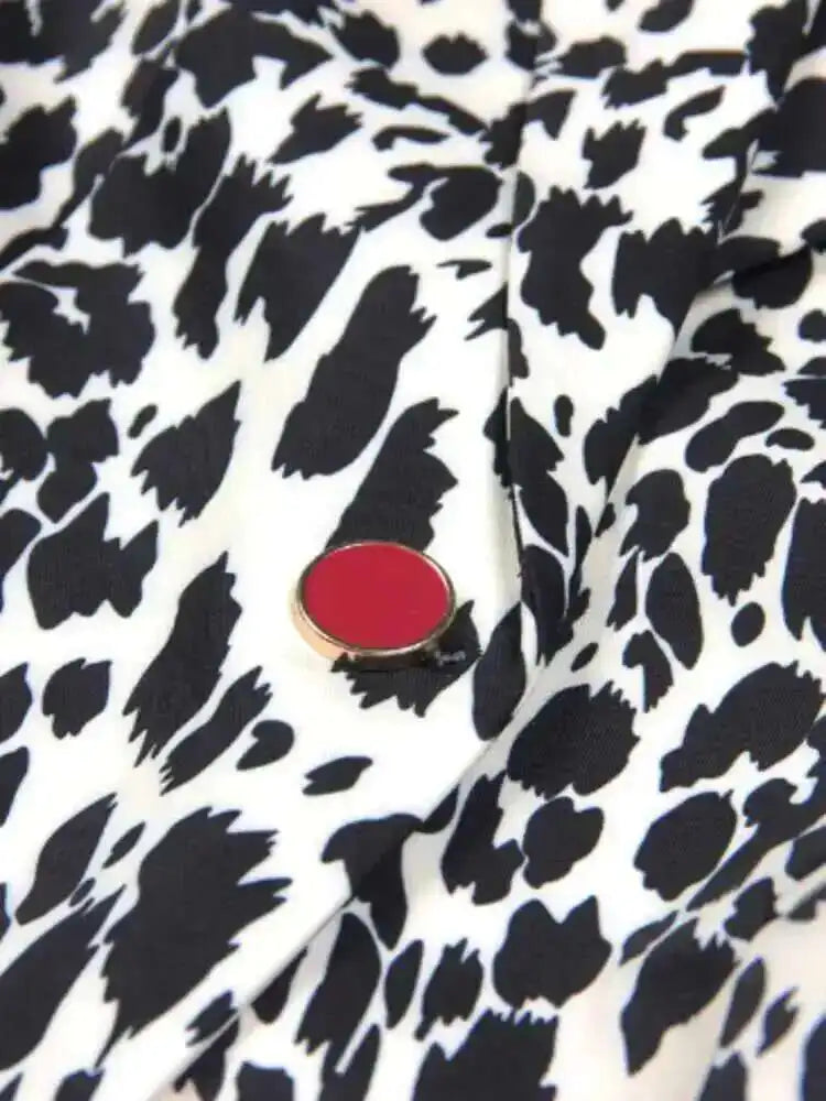Rebel Leopard Vintage Blazer