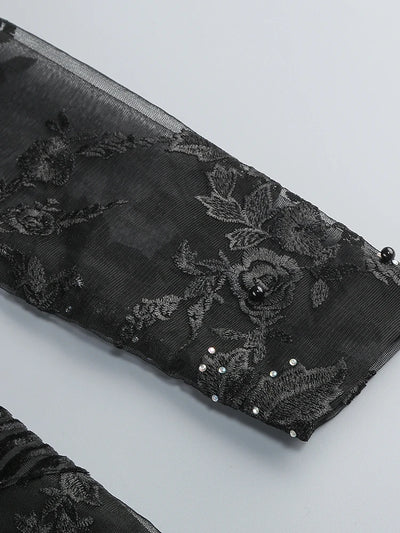 Midnight Allure Lace Jumpsuit