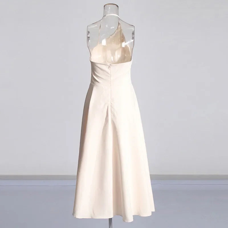 Graclyn One Shoulder Midi Dress