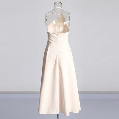 Graclyn One Shoulder Midi Dress