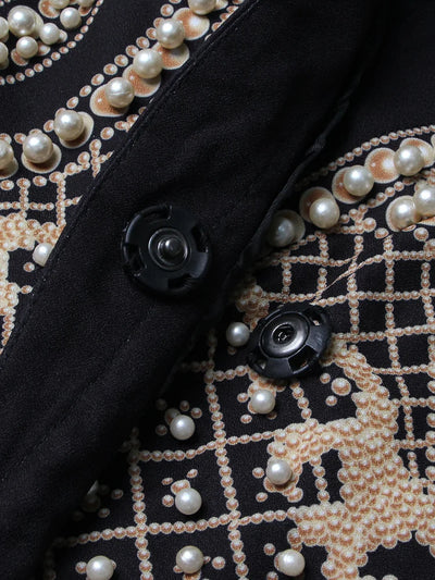 Regal Embellished Statement Blazer