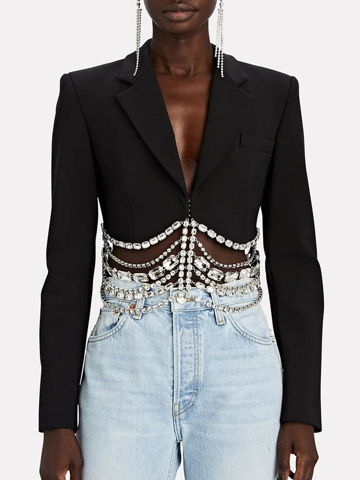 Diamonds Chain Blazer