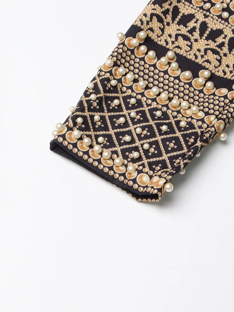 Regal Embellished Statement Blazer