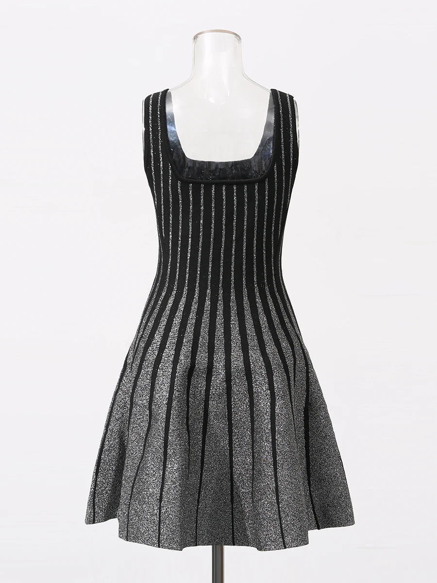 Jewels Sleeveless Mini Dress
