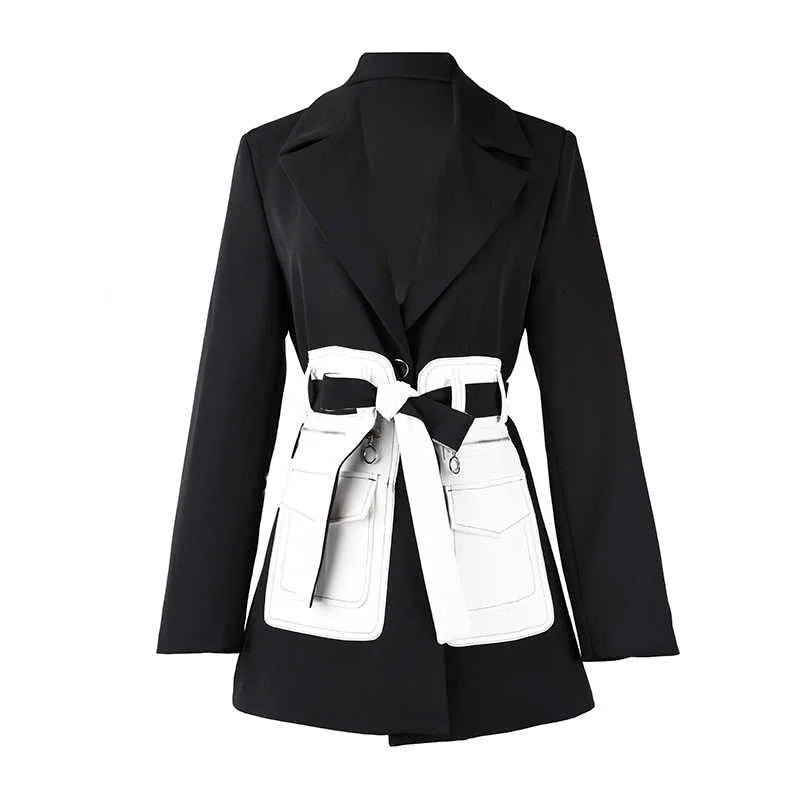 Power Play Color Block Blazer