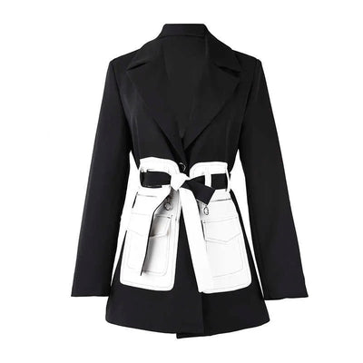 Power Play Color Block Blazer