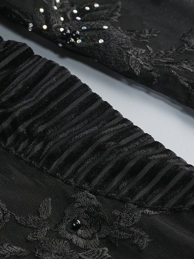 Midnight Allure Lace Jumpsuit