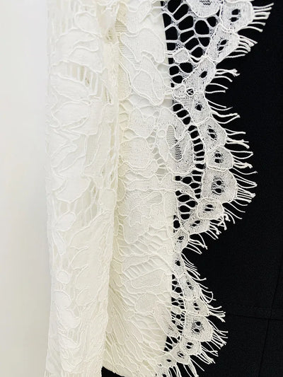 Black Lace Blazer