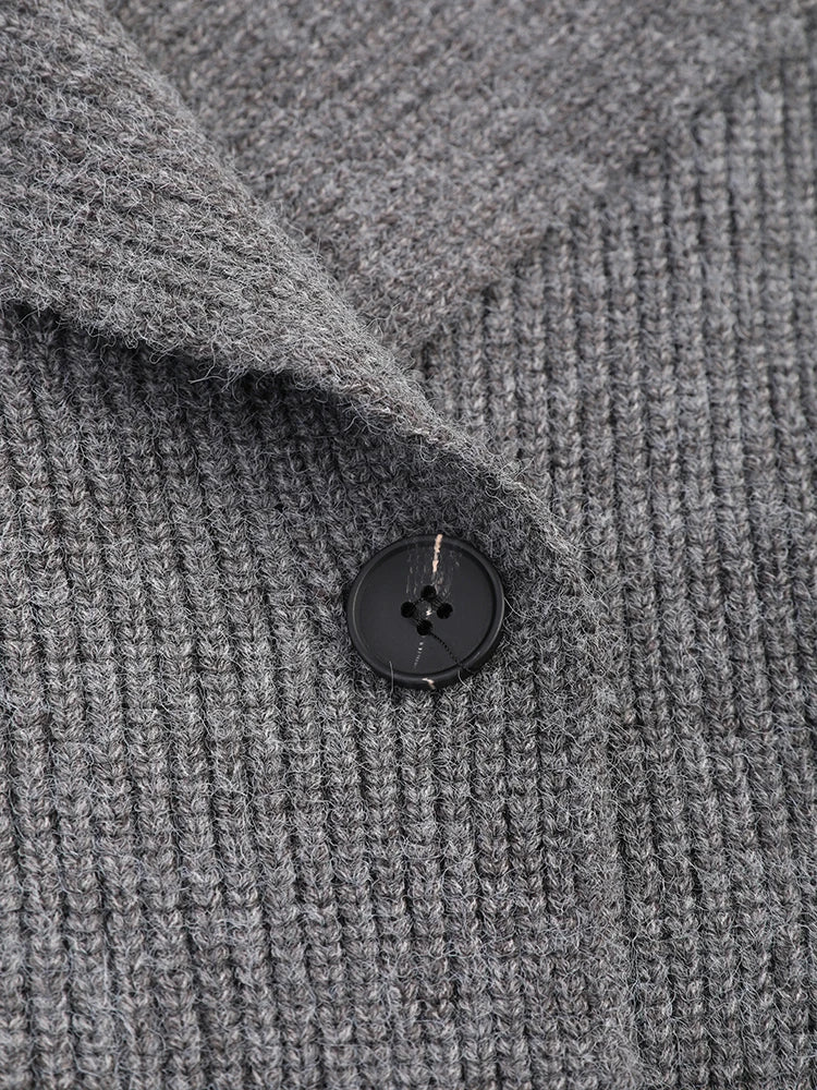 Ashley Knitted Cardigan Trench Coat