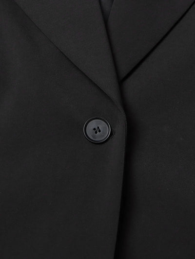 The Denim Contrast Power Coat
