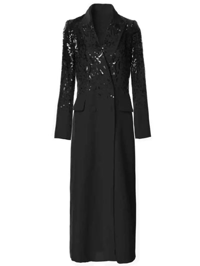 Glamour Meets Classic X-Long Trench Coat