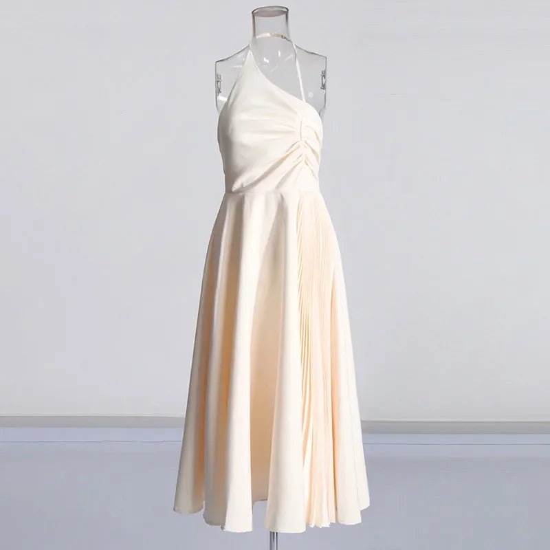 Graclyn One Shoulder Midi Dress