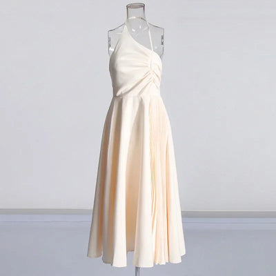 Graclyn One Shoulder Midi Dress