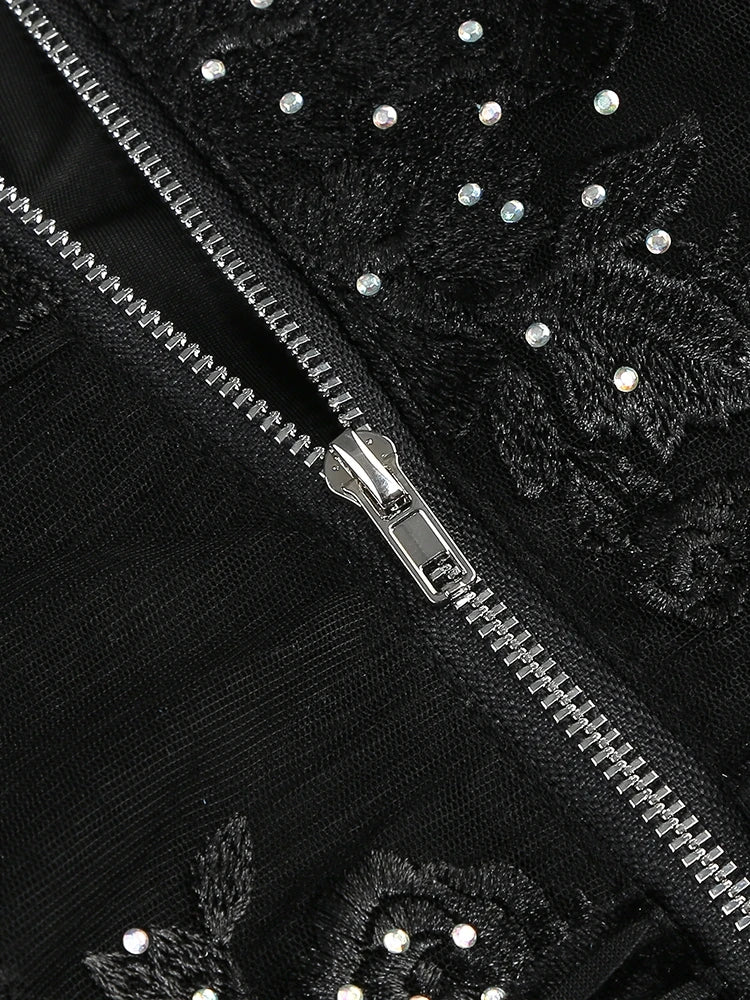 Midnight Allure Lace Jumpsuit