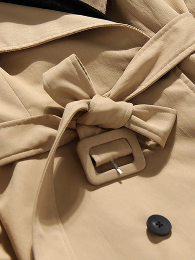 The Monroe Colorblock Trench Coat