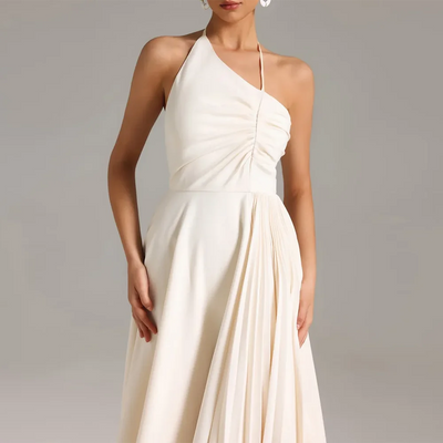 Graclyn One Shoulder Midi Dress