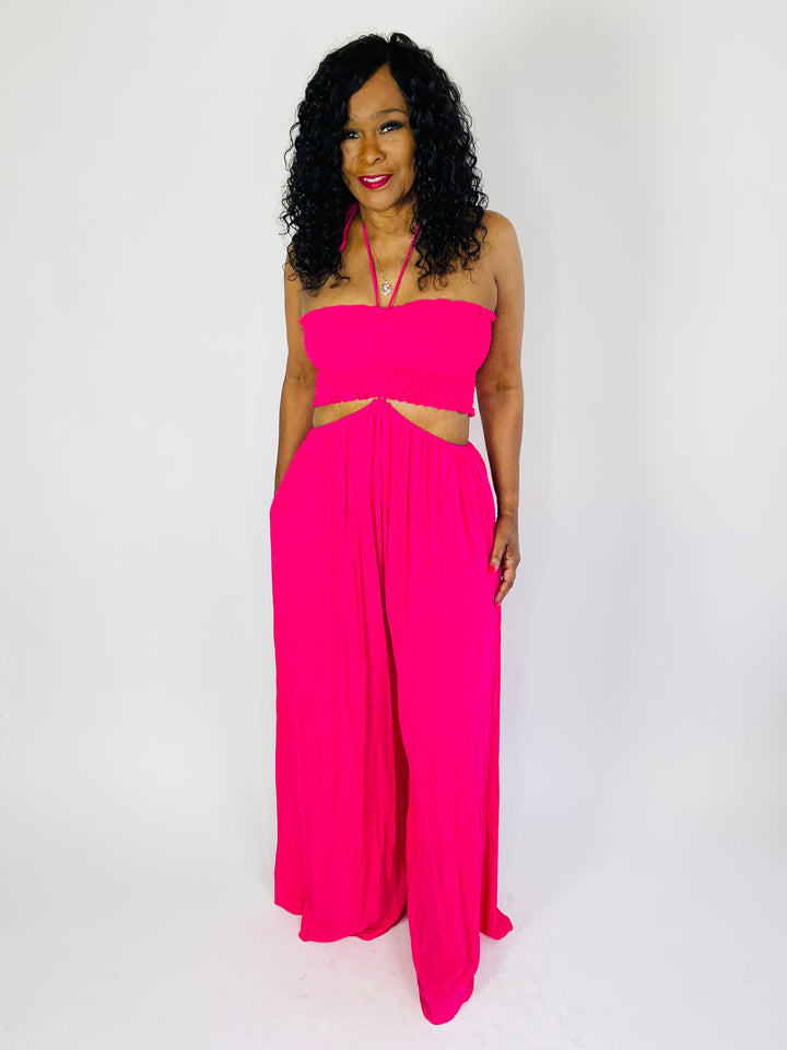 Renee Wide Leg Jumpsuit