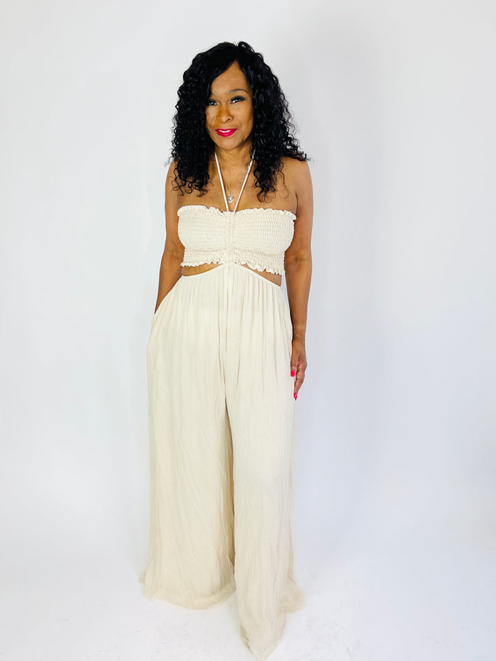 Renee Wide Leg Jumpsuit