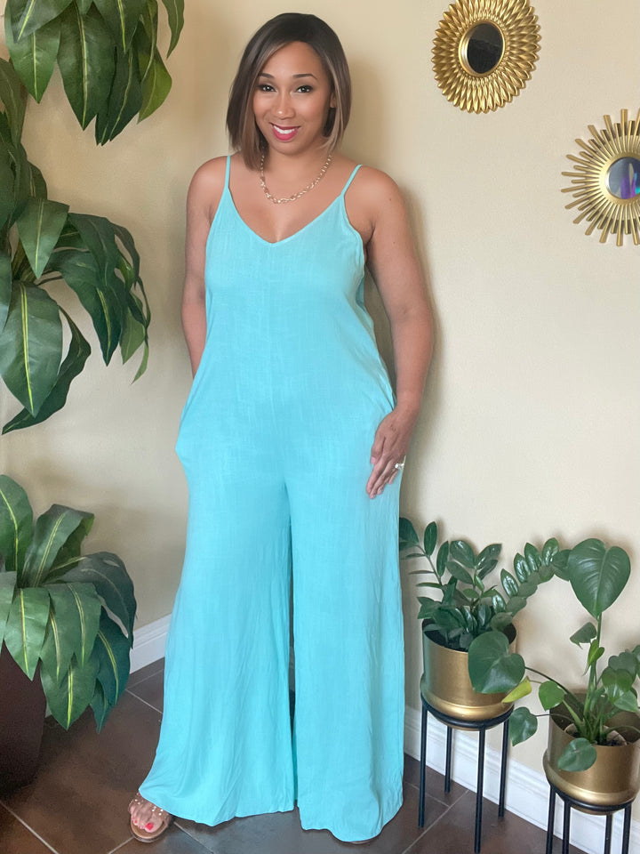 Vera Back Side Tie Jumpsuit