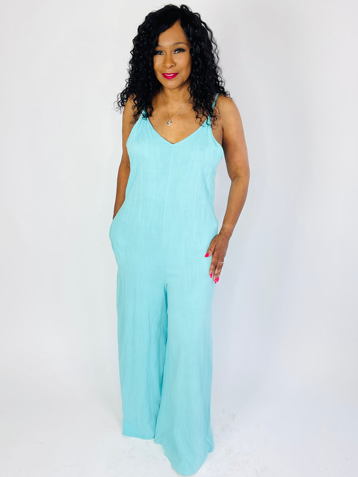 Vera Back Side Tie Jumpsuit