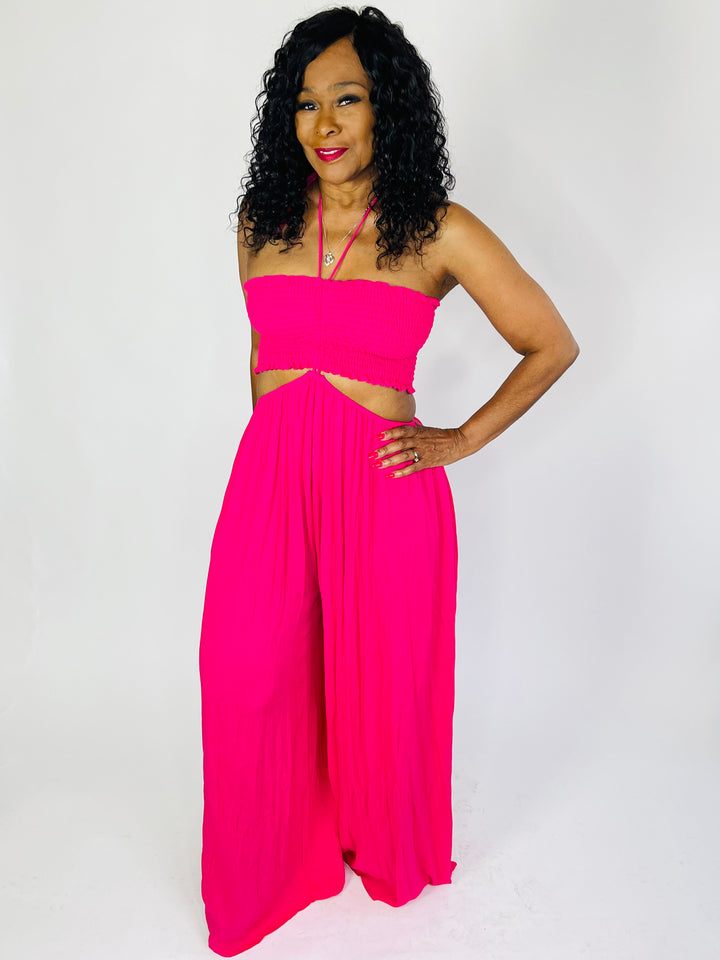 Renee Wide Leg Jumpsuit