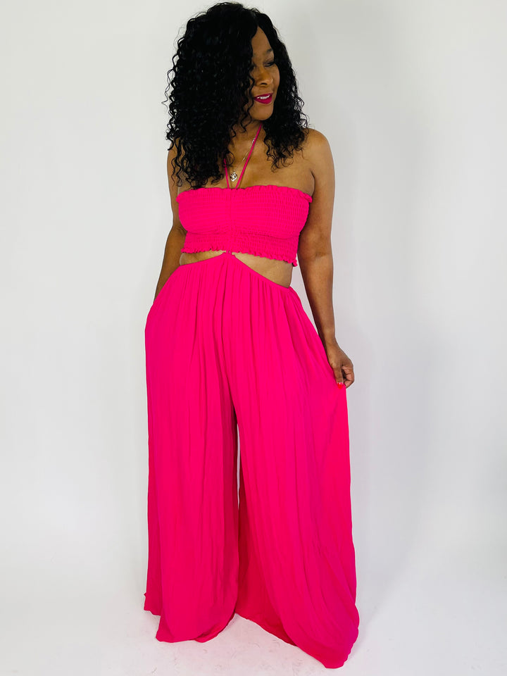 Renee Wide Leg Jumpsuit