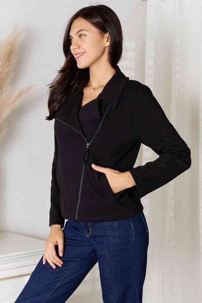 Emory Zip-Up Jacket with Pockets