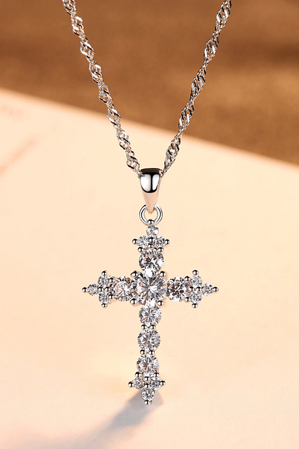 Sterling Silver Cross Necklace