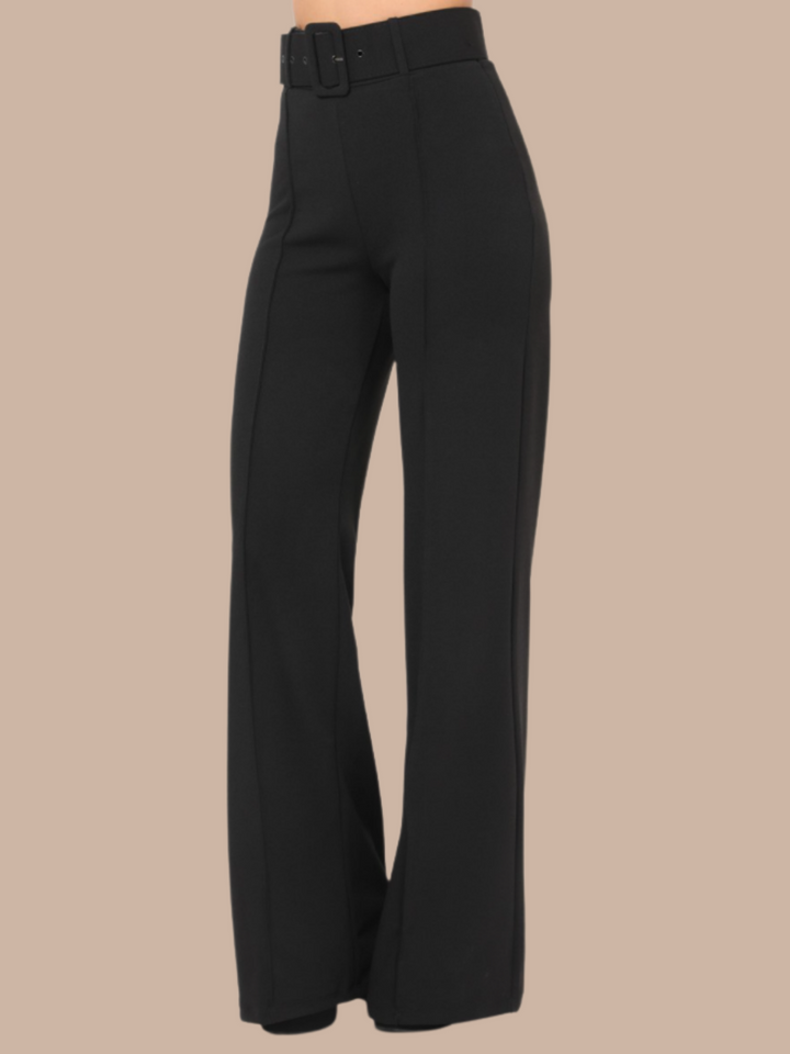 Hillary High Waist Dress Pants - Moody Fitzs Boutique