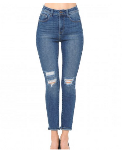 Women's High Waist Skinny Jeans - Moody Fitzs Boutique