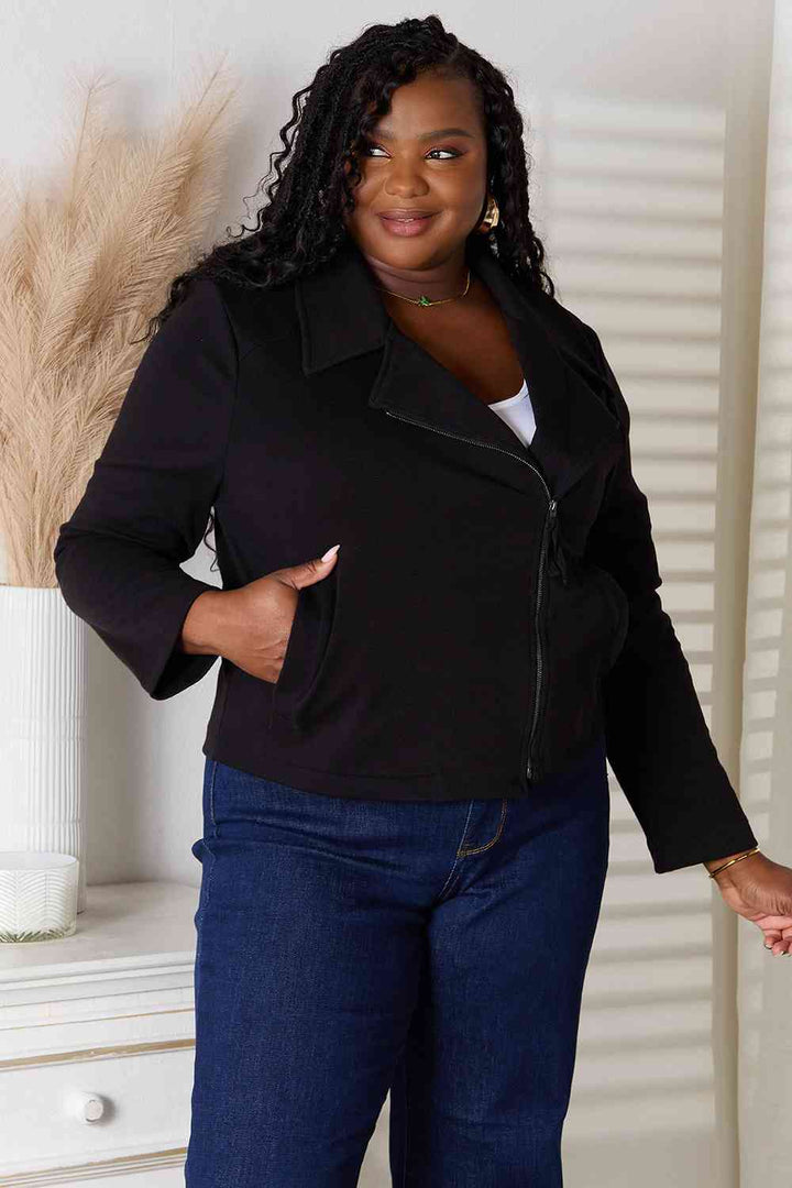 Emory Zip-Up Jacket with Pockets
