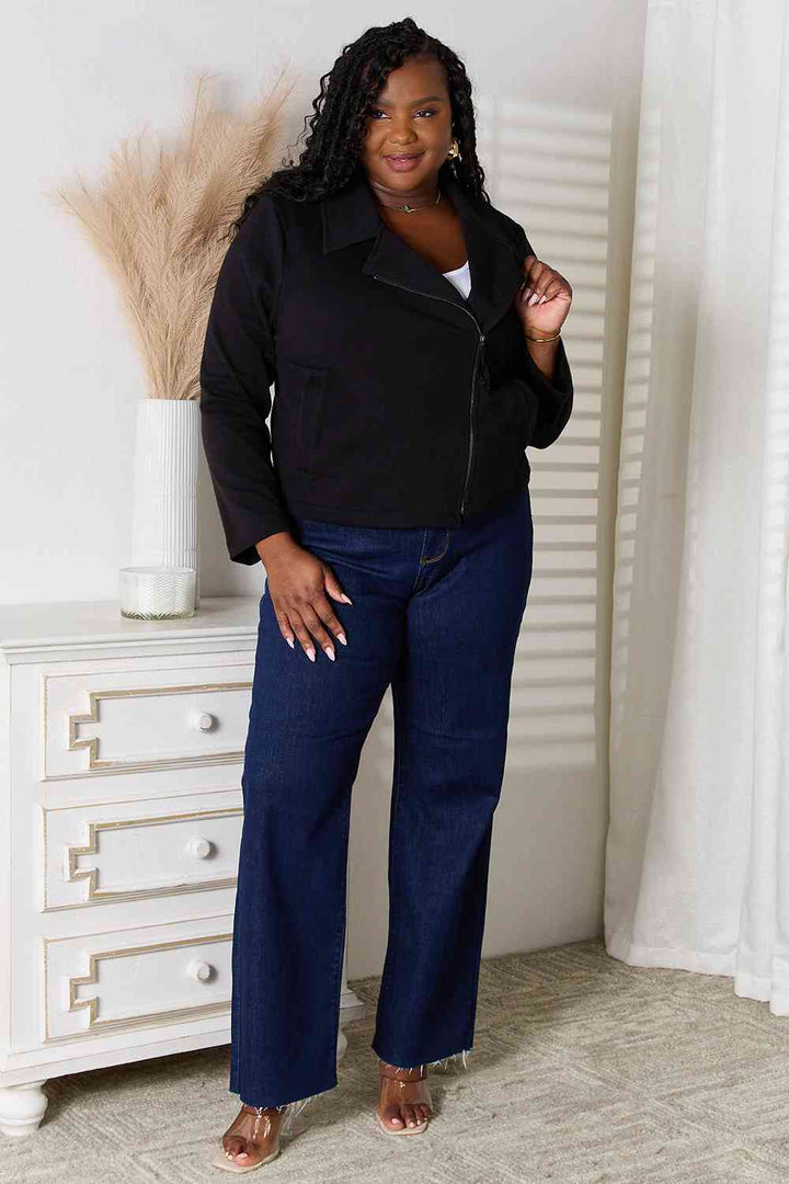 Emory Zip-Up Jacket with Pockets